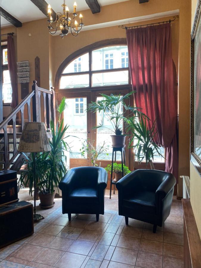 Hotel garni Am Dippeplatz Quedlinburg Esterno foto