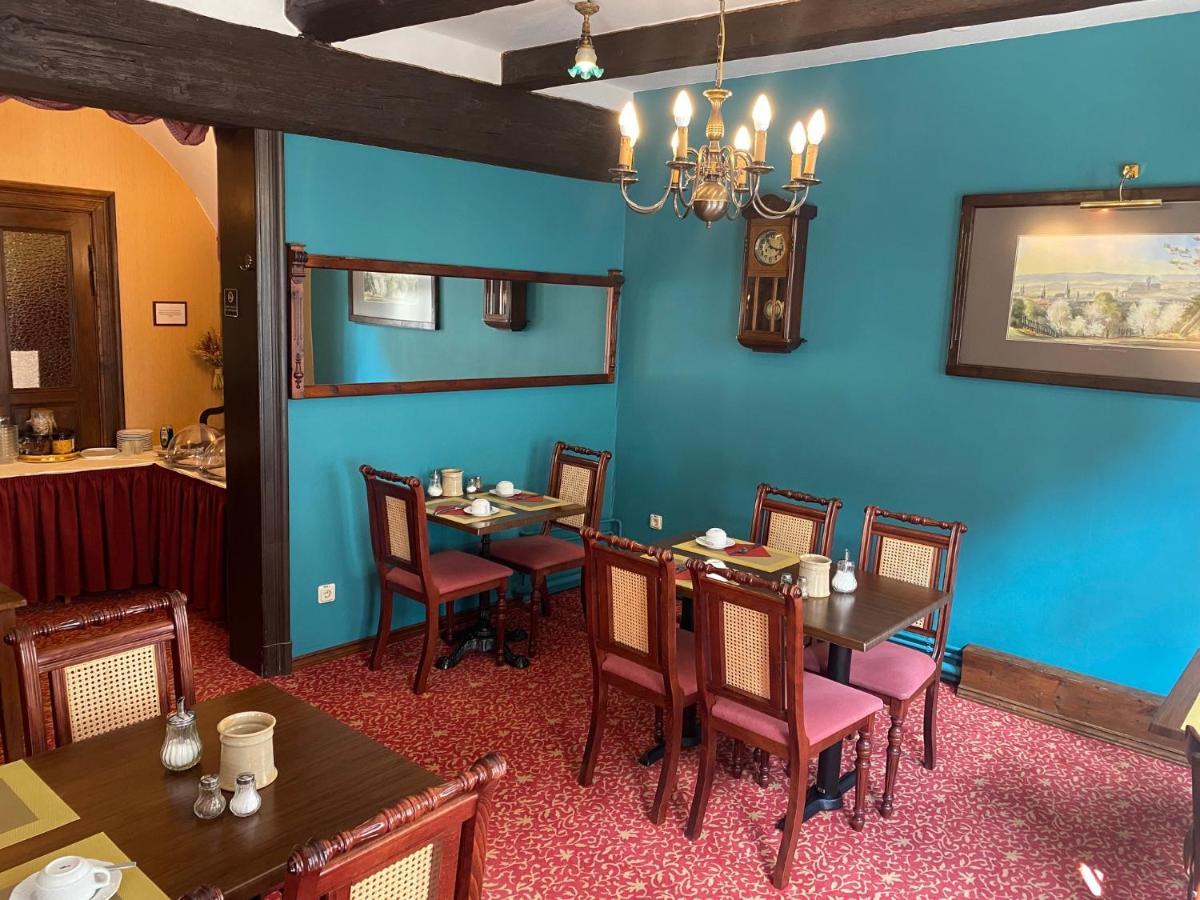 Hotel garni Am Dippeplatz Quedlinburg Esterno foto