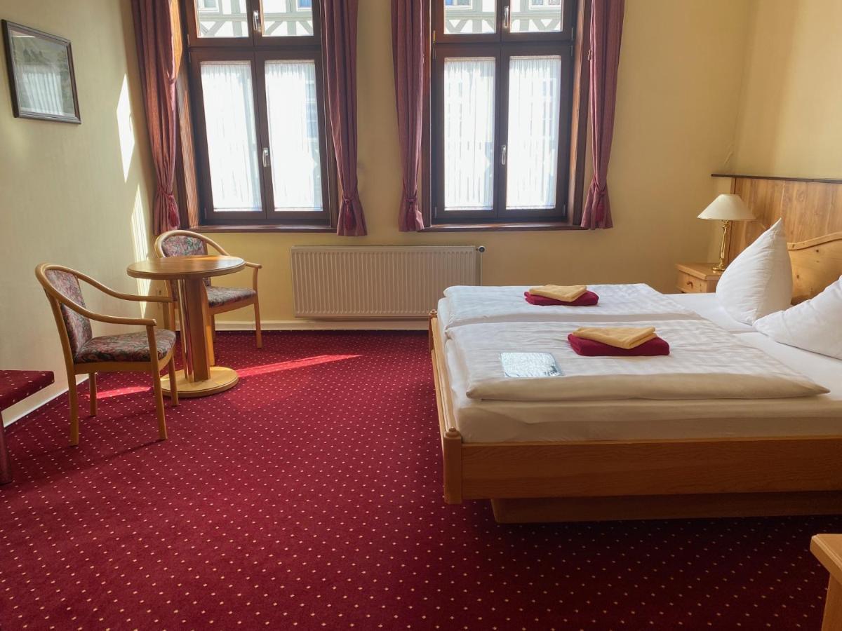 Hotel garni Am Dippeplatz Quedlinburg Esterno foto